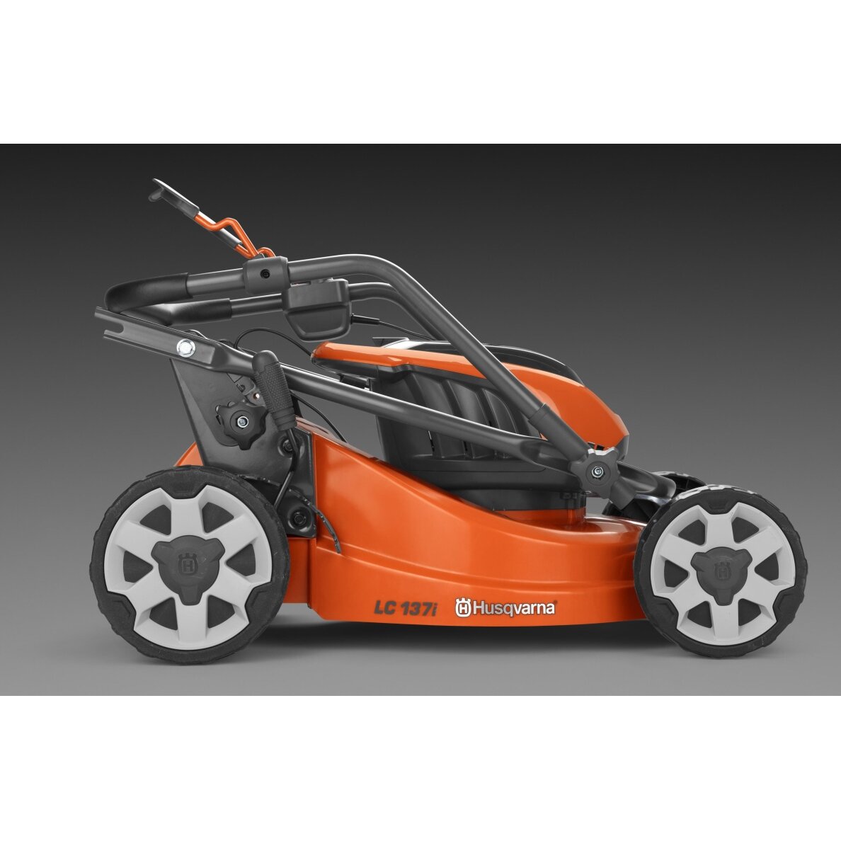 HUSQVARNA LC 137i be akumuliatoriaus ir įkroviklio 2