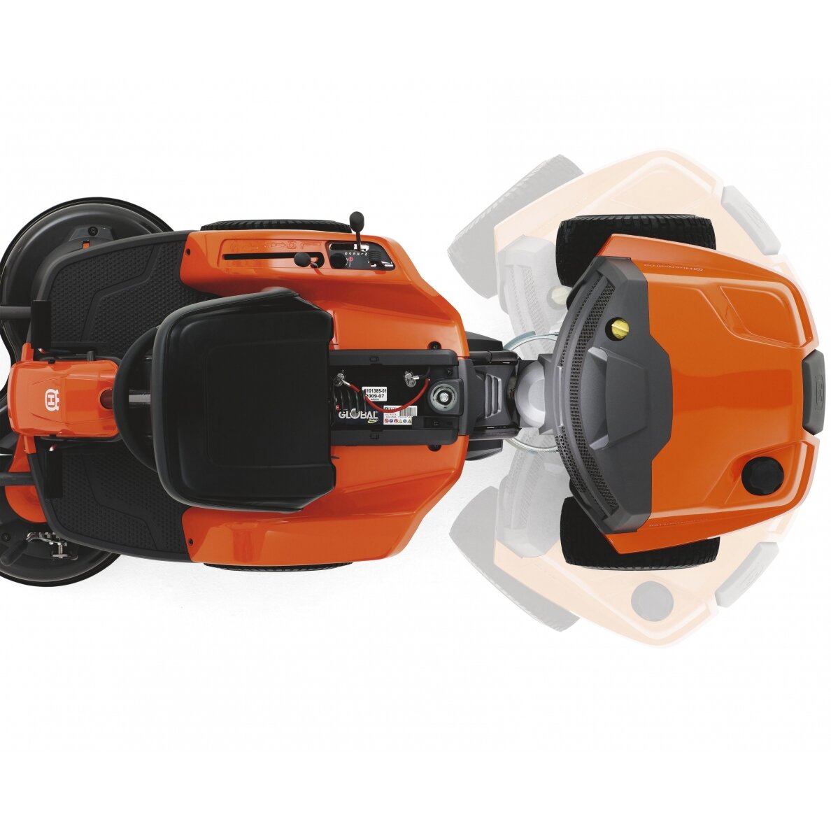 Rider traktoriukas Husqvarna R112C5 10 Rider traktoriukas Husqvarna R112C5 10