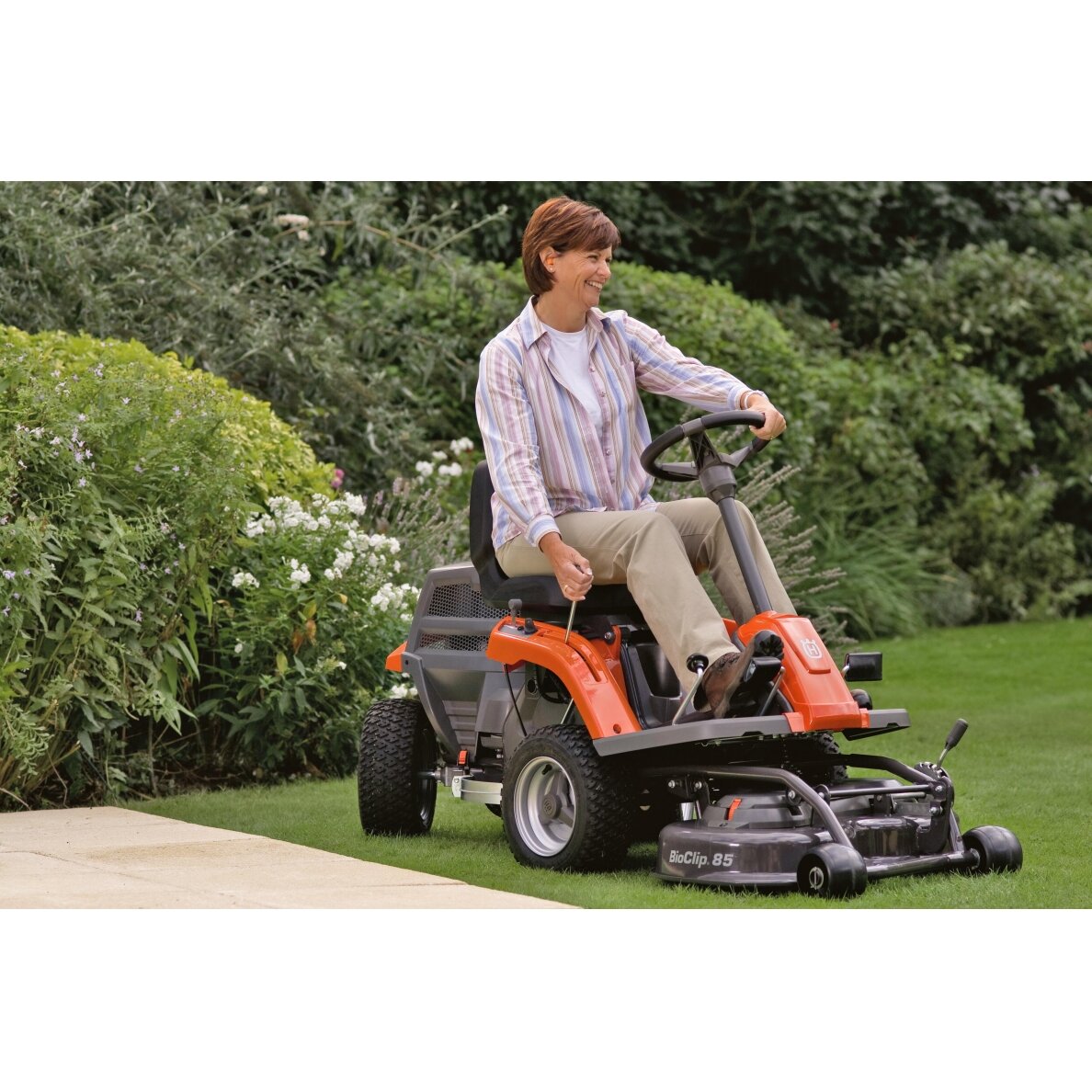 Rider traktoriukas Husqvarna R112C5 7
